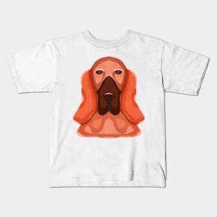 Bloodhound dog Kids T-Shirt